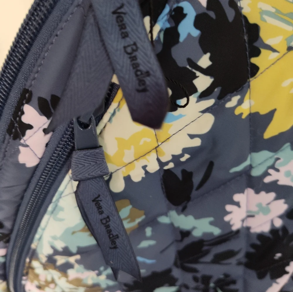 Vera Bradley Ultralight Essential Sling Backpack Chrysanthemum Crush NWOT